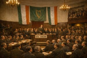 (AI) Depiction of Dail Eireann 1919